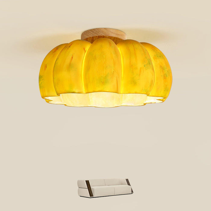 Pumpkin Ceiling Light.