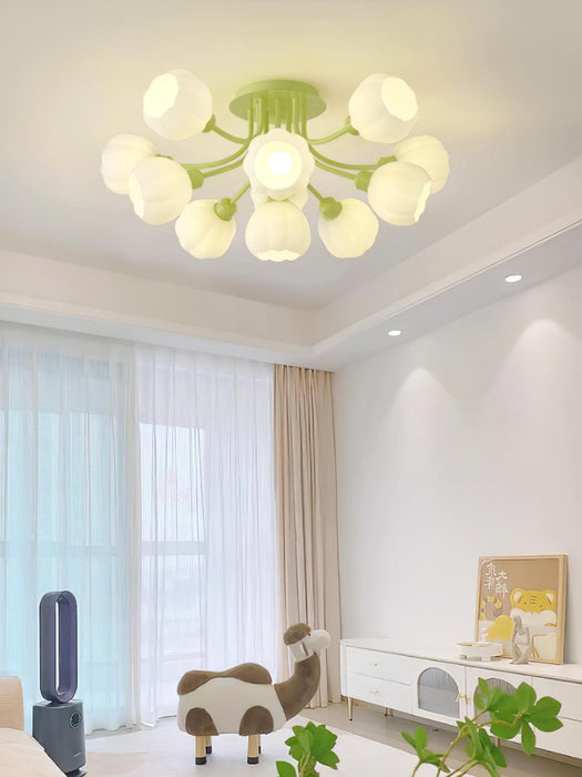 Pumpkin Matcha Ceiling Lamp-DWHOME