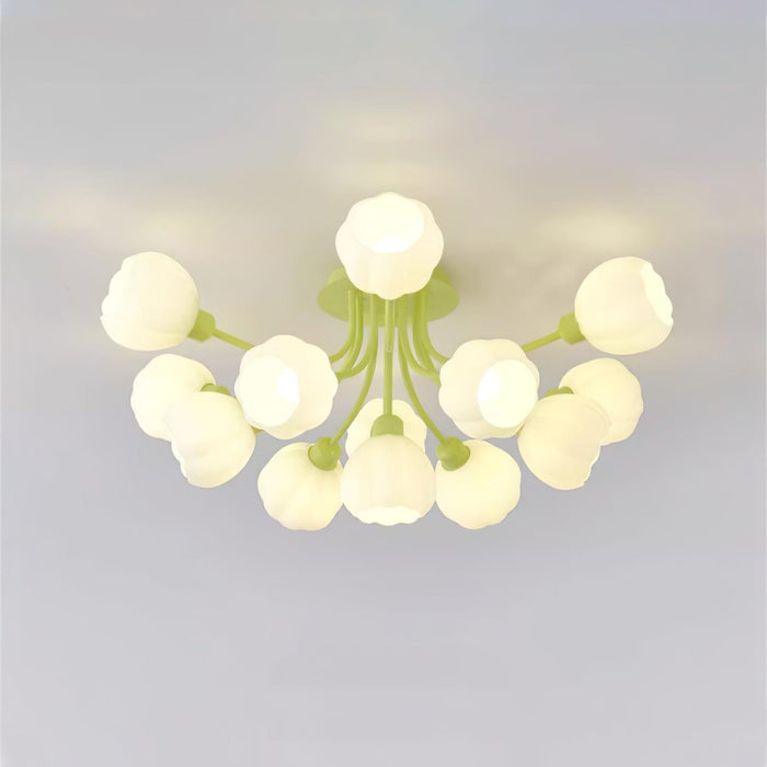 Pumpkin Matcha Ceiling Lamp-DWHOME