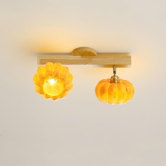 Pumpkin Multi Head Ceiling Lamp.