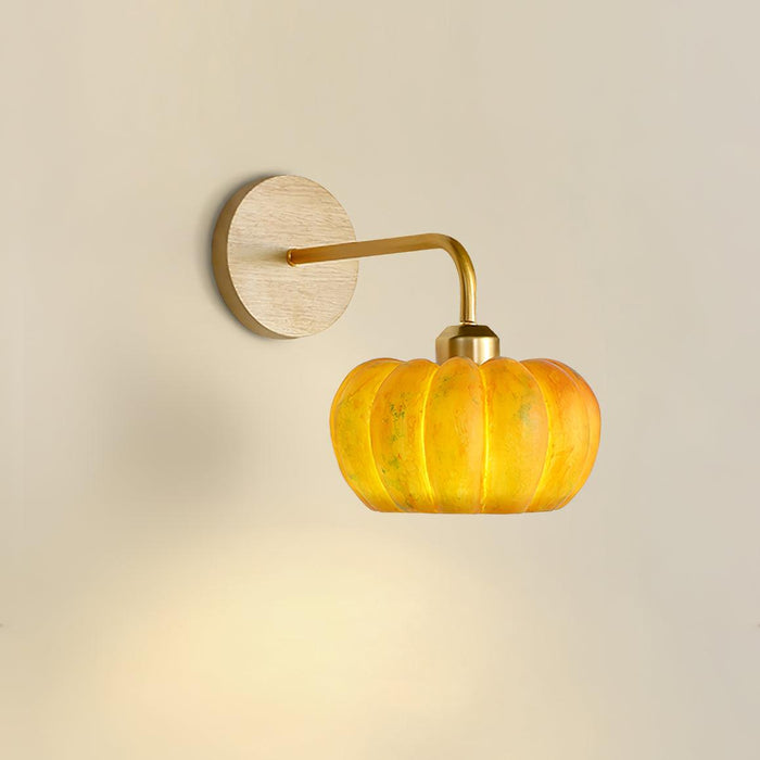 Pumpkin Wall Light.