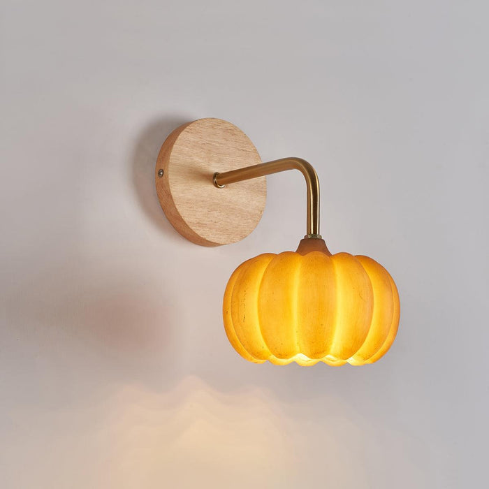 Pumpkin Wall Light.