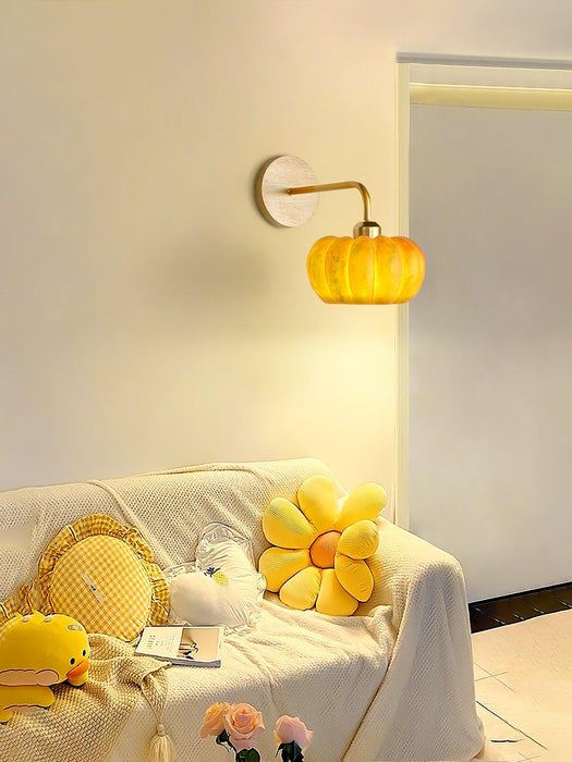 Pumpkin Wall Light.