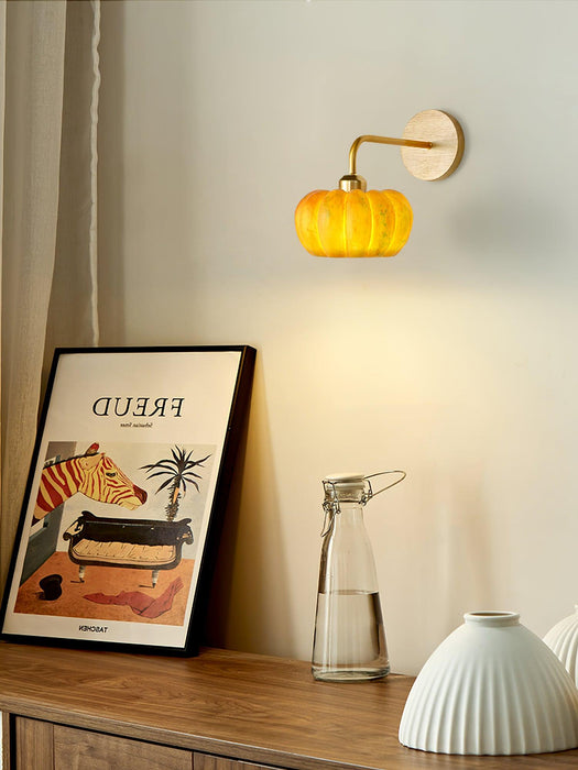 Pumpkin Wall Light.