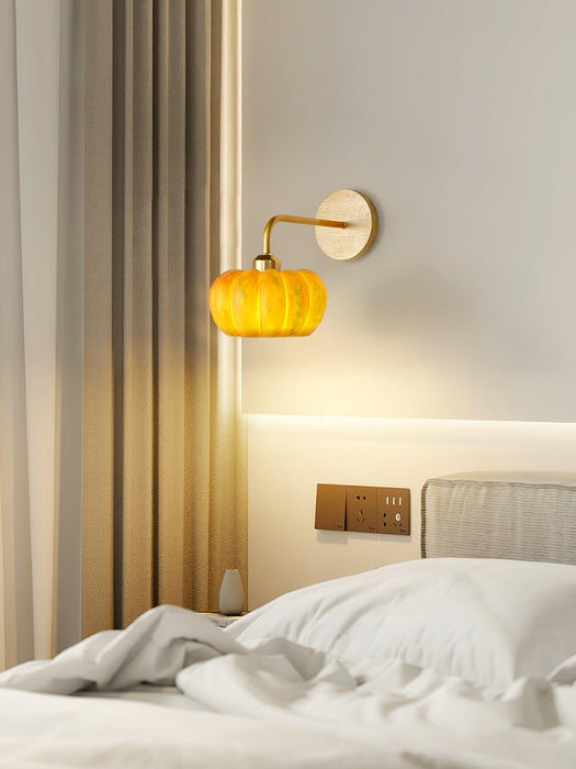 Pumpkin Wall Light.