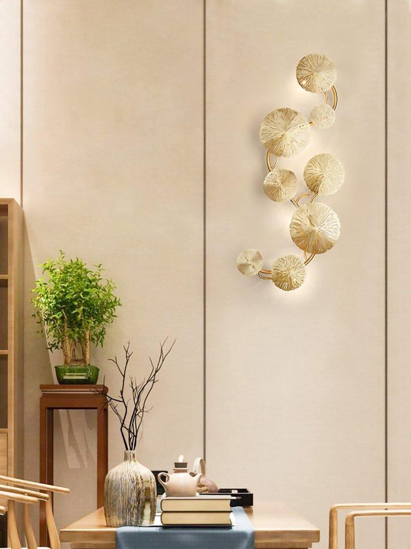 Lotus Leaf Wall Sconce-DWHOME