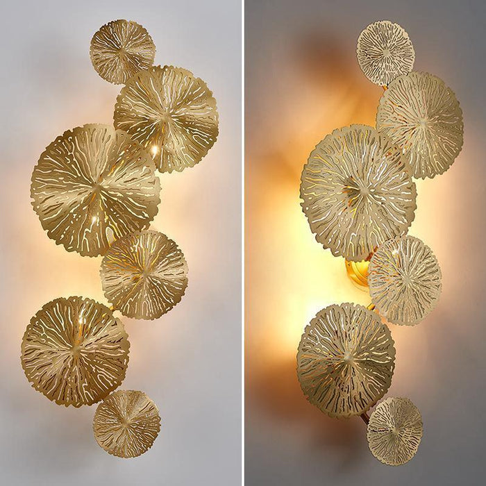 Lotus Leaf Wall Sconce.