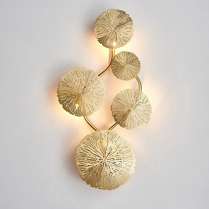 Lotus Leaf Wall Sconce-DWHOME