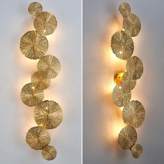 Lotus Leaf Wall Sconce.