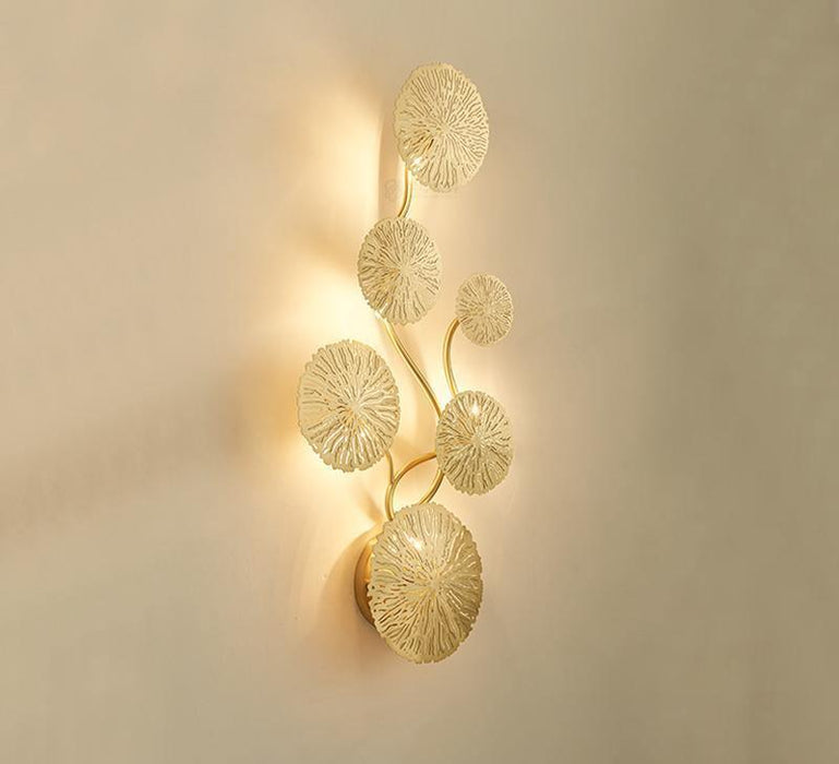 Lotus Leaf Wall Sconce.