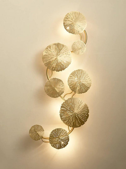 Lotus Leaf Wall Sconce.