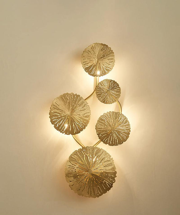 Lotus Leaf Wall Sconce.