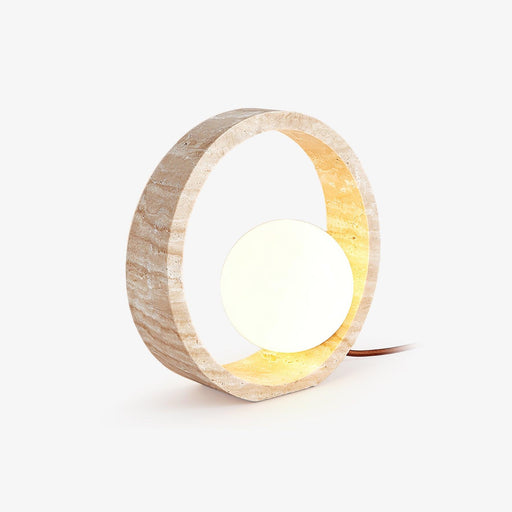 Q Circle Table Lamp-DWHOME