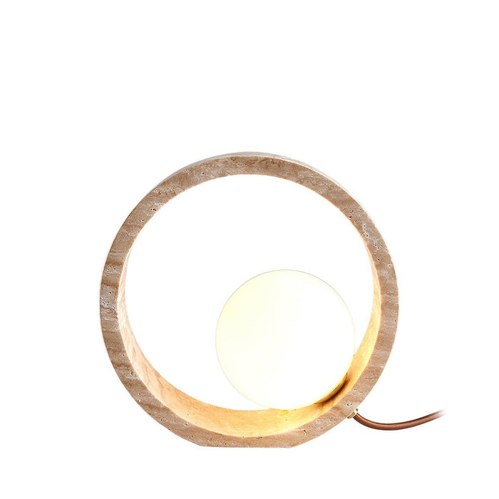 Q Circle Table Lamp-DWHOME