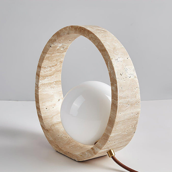 Q Circle Table Lamp-DWHOME