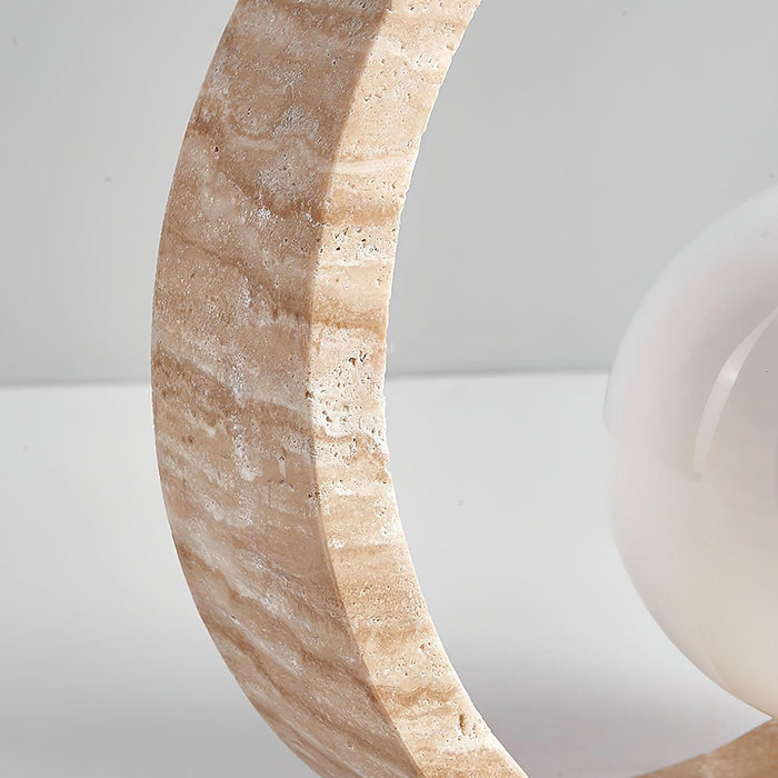 Q Circle Table Lamp-DWHOME