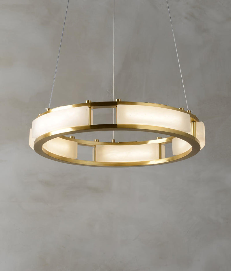 Qatar Alabaster Chandelier-DWHOME