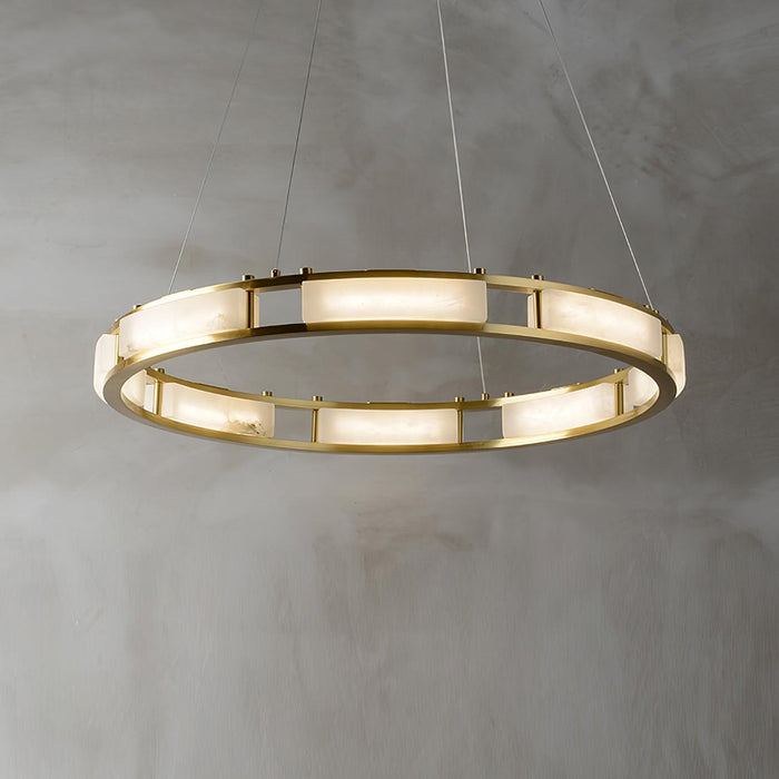 Qatar Alabaster Chandelier-DWHOME