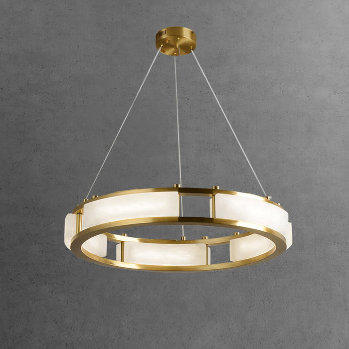Qatar Alabaster Chandelier-DWHOME
