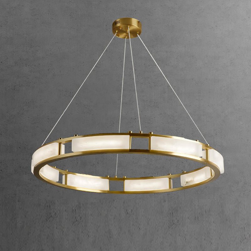 Qatar Alabaster Chandelier-DWHOME