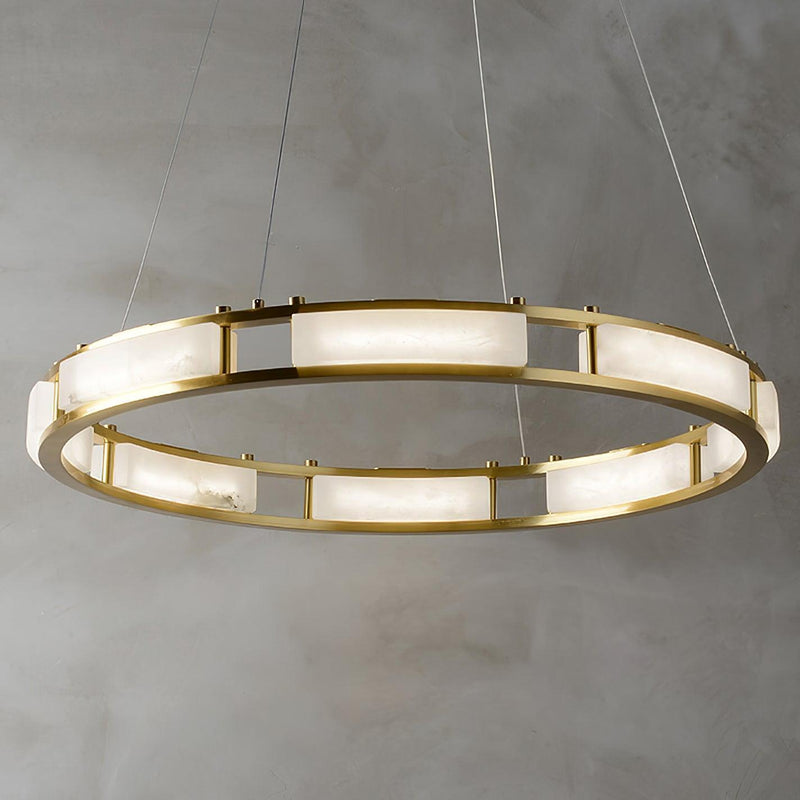 Qatar Alabaster Chandelier-DWHOME