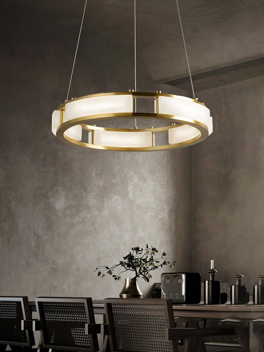 Qatar Alabaster Chandelier-DWHOME