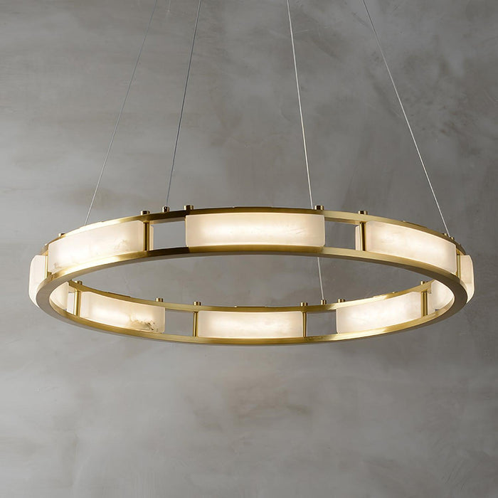 Qatar Alabaster Chandelier-DWHOME