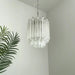 Quadriedri Murano Prisms Transparant Chandelier-DWHOME