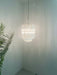Quadriedri Murano Prisms Transparant Chandelier-DWHOME