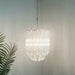Quadriedri Murano Prisms Transparant Chandelier-DWHOME