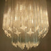 Quadriedri Murano Prisms Transparant Chandelier-DWHOME