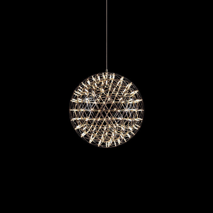 Gold Spark Ball Pendant Light-DWHOME
