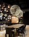 Gold Spark Ball Pendant Light-DWHOME