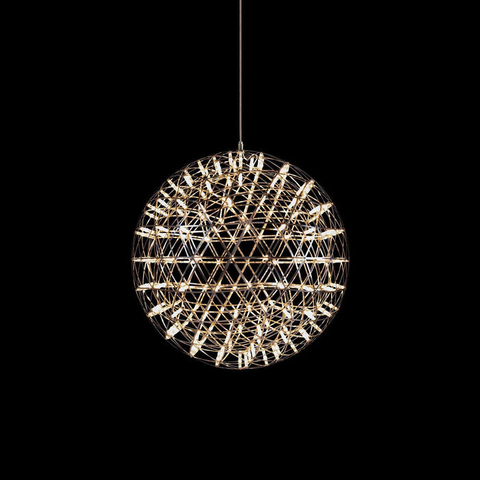 Gold Spark Ball Pendant Light-DWHOME