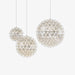 Silver Spark Ball Pendant Light.