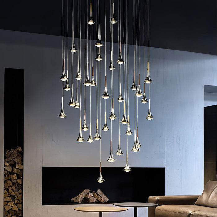 Rain Multi Pendant Light.