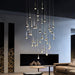 Rain Multi Pendant Light.