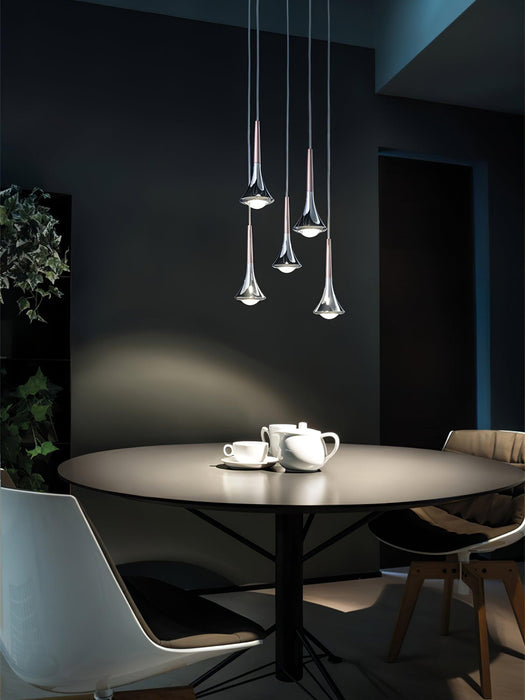 Rain Multi Pendant Light.