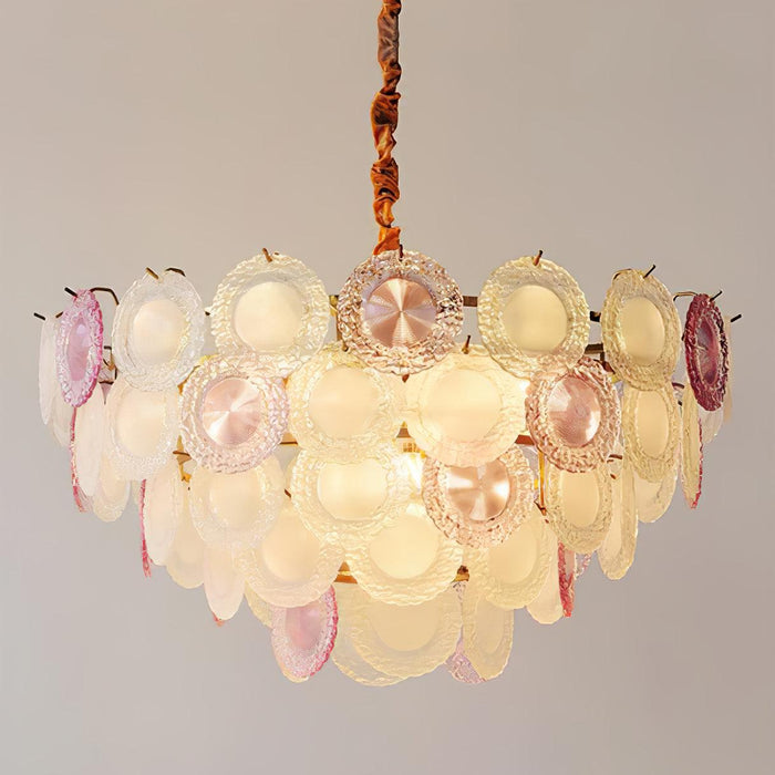 Rainbow Chandelier.