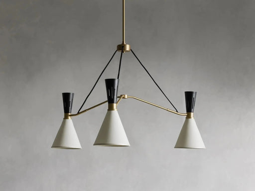 Ramsey 3-Light Round Chandelier-DWHOME