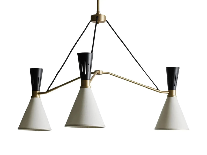 Ramsey 3-Light Round Chandelier-DWHOME