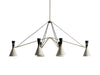 Ramsey 6-Light Linear Chandelier-DWHOME