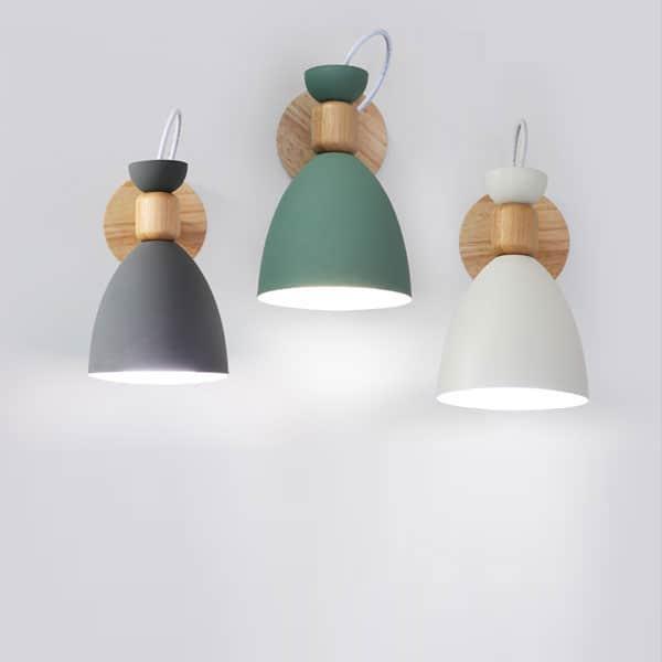 Ranuuki Scandi Pastel Wall Lamp.