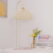 Rattan Arch Floor Lamp-DWHOME