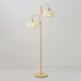 Rattan Arch Floor Lamp-DWHOME
