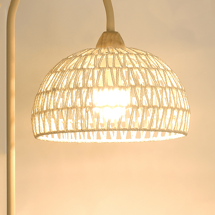 Rattan Arch Floor Lamp - Vakkerlight