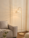 Rattan Arch Floor Lamp-DWHOME