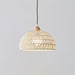 Rattan Arch Pendant Lamp.