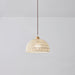 Rattan Arch Pendant Lamp.