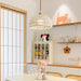Rattan Arch Pendant Lamp-DWHOME